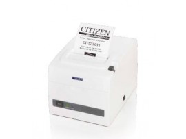 POS Termični tiskalnik Citizen CT-S310II, RS232, USB Dual-IF, 8 dots/mm (203 dpi), rezalnik, Bela